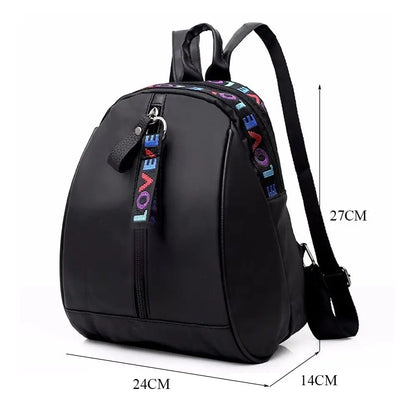 Dames Mini Rugzak Oxford - Stijlvolle Schooltas voor Meiden 5