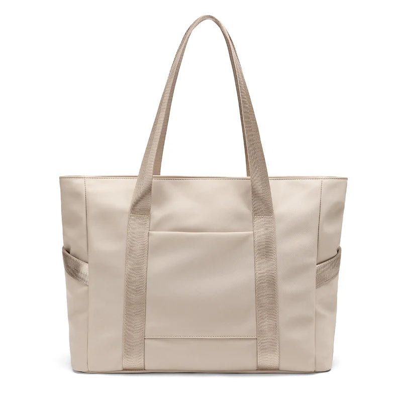 Leren Schoudertas Dames Zwart - Ruime Tas voor Werk en Reizen 4