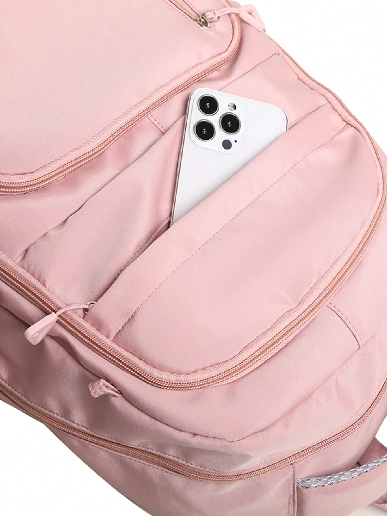 Valentina | Meiden Rugzak Waterdichte Roze Laptop Schooltas
