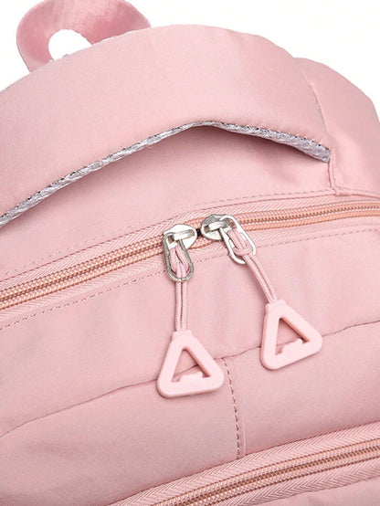 Valentina | Meiden Rugzak Waterdichte Roze Laptop Schooltas