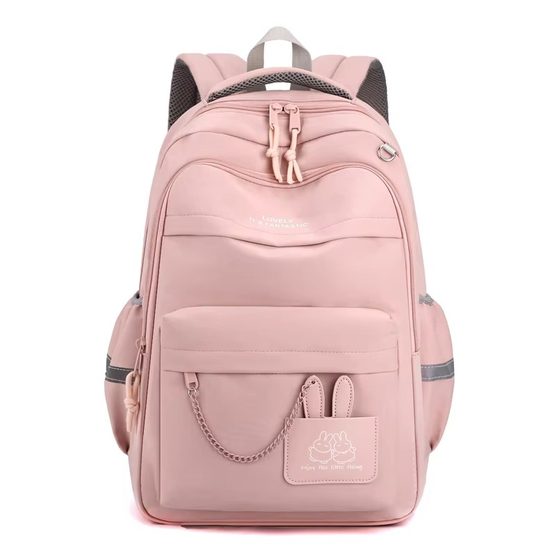 Valentina | Meiden Rugzak Waterdichte Roze Laptop Schooltas
