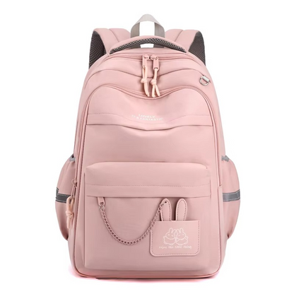 Valentina | Meiden Rugzak Waterdichte Roze Laptop Schooltas