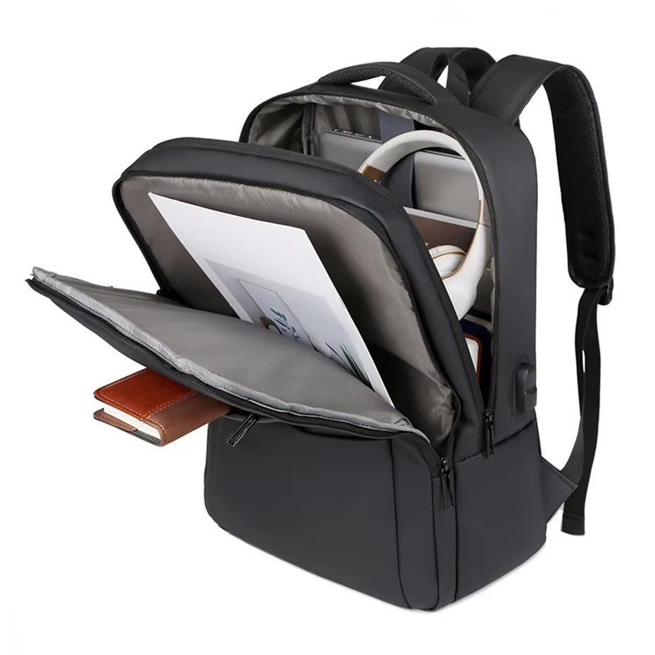 Valento | Waterdichte Heren Laptop Rugzak Met Grote Capaciteit