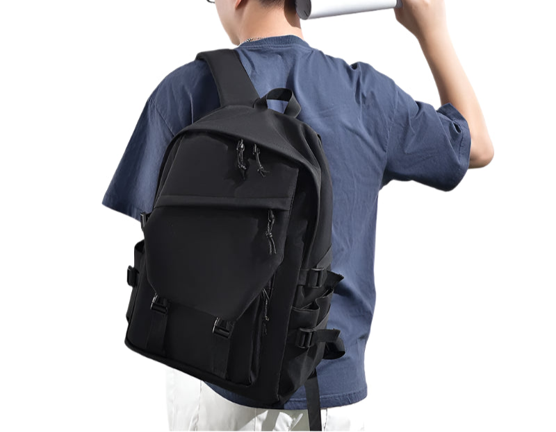 Waterdichte Laptop Rugzak Heren - Comfortabele Schooltas met Grote Capaciteit 2