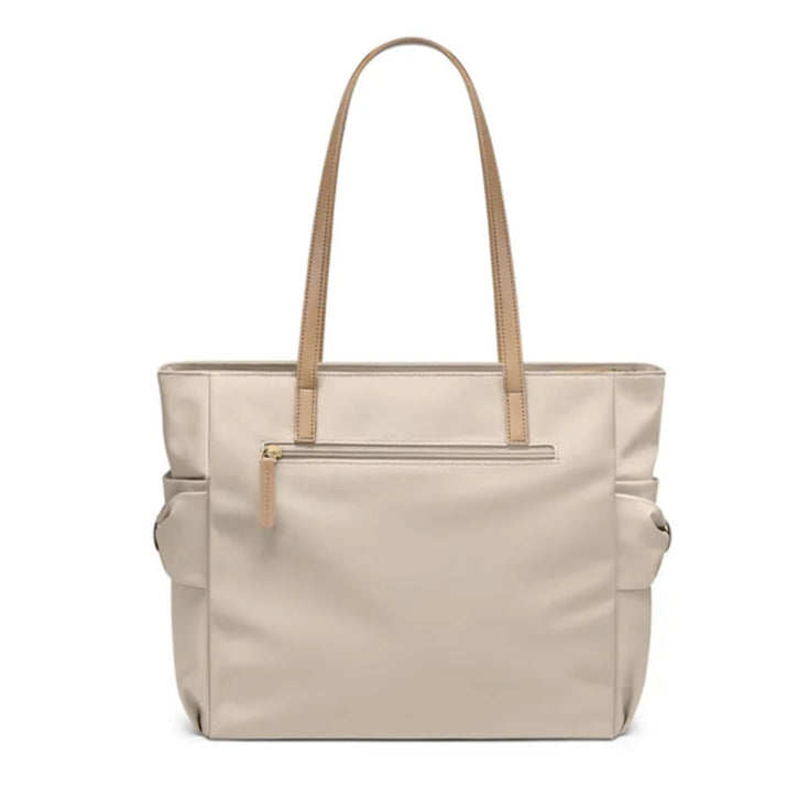 Zwarte Leren Schoudertas Dames met Laptopcompartiment 4
